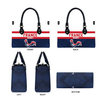 France Rugby Leather Bag Go Les Bleus Simple Style - Wonder Print Shop