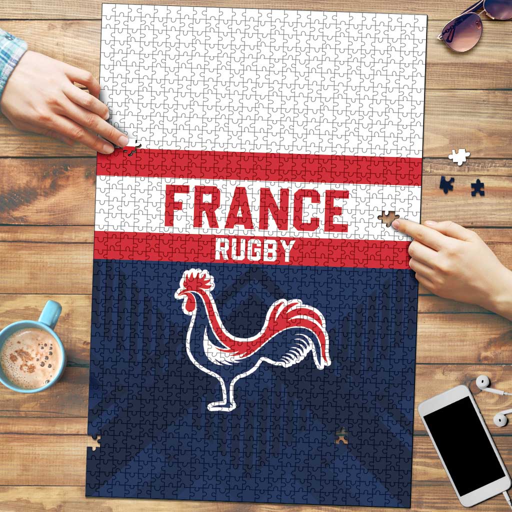France Rugby Puzzle Go Les Bleus Simple Style - Wonder Print Shop