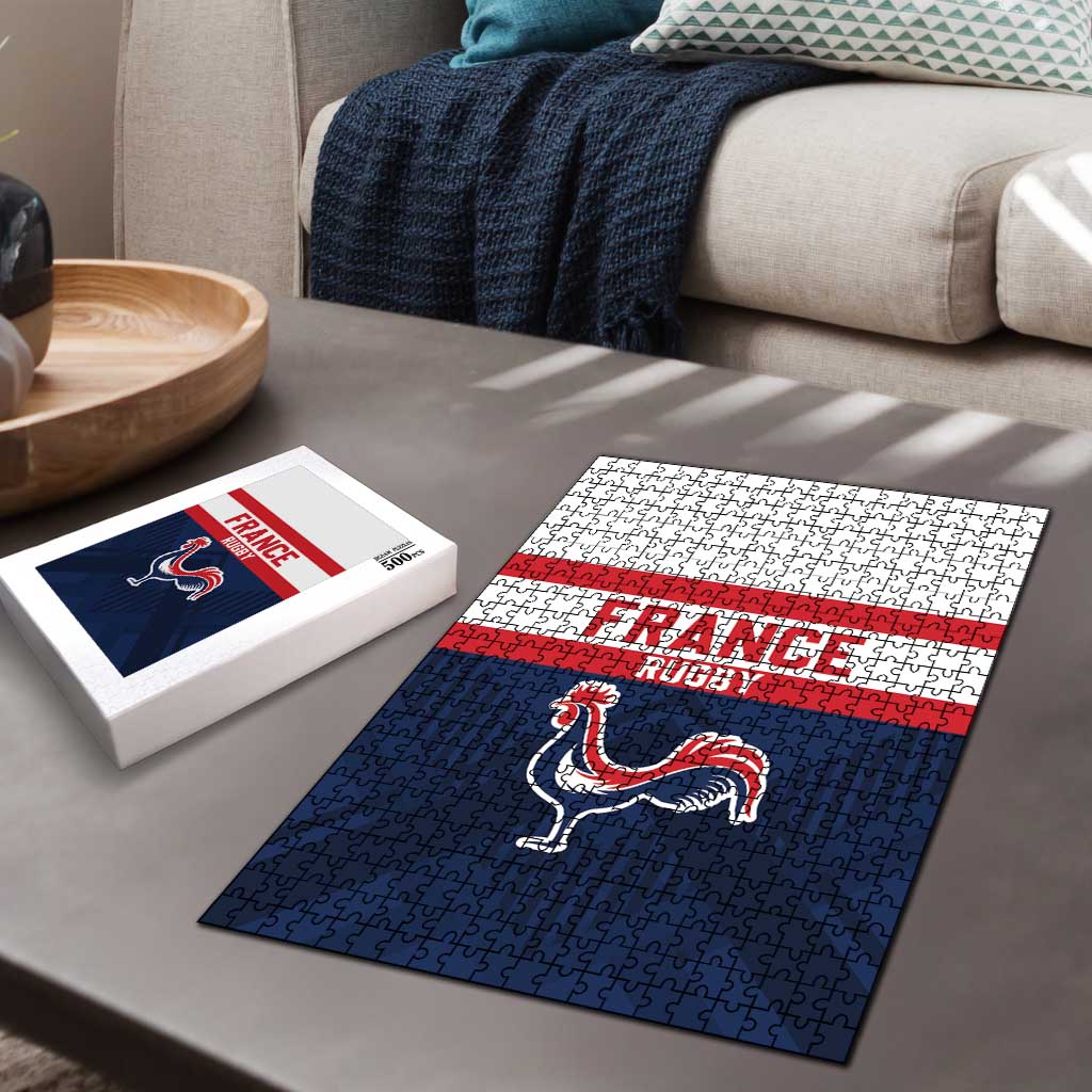 France Rugby Puzzle Go Les Bleus Simple Style - Wonder Print Shop