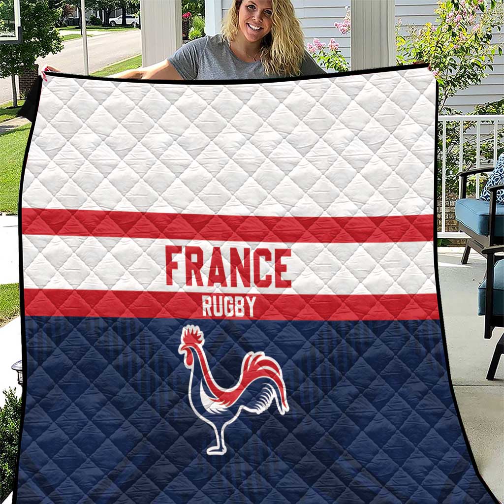 France Rugby Quilt Go Les Bleus Simple Style - Wonder Print Shop