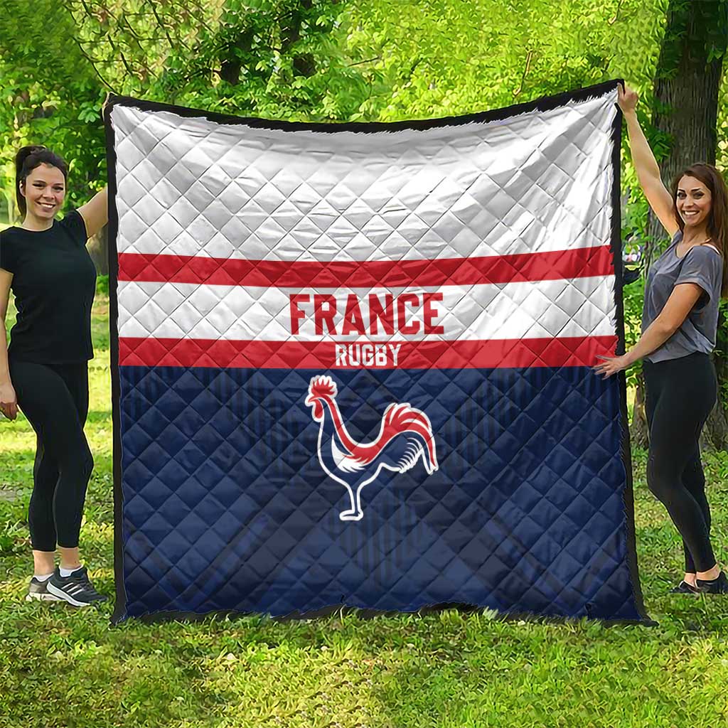 France Rugby Quilt Go Les Bleus Simple Style - Wonder Print Shop