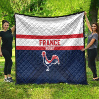 France Rugby Quilt Go Les Bleus Simple Style - Wonder Print Shop