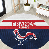 France Rugby Round Carpet Go Les Bleus Simple Style - Wonder Print Shop