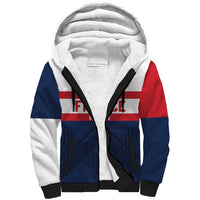 France Rugby Custom Sherpa Hoodie Go Les Bleus Simple Style - Wonder Print Shop