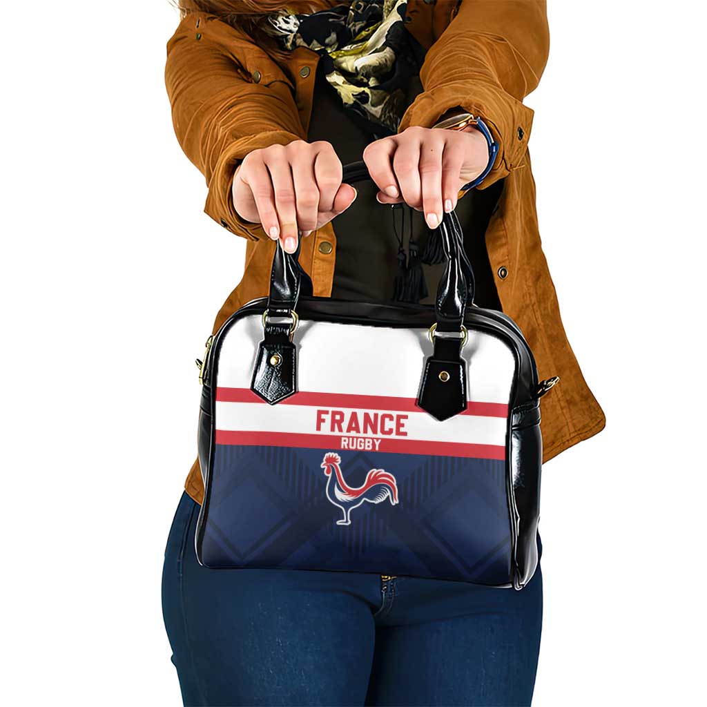 France Rugby Shoulder Handbag Go Les Bleus Simple Style - Wonder Print Shop