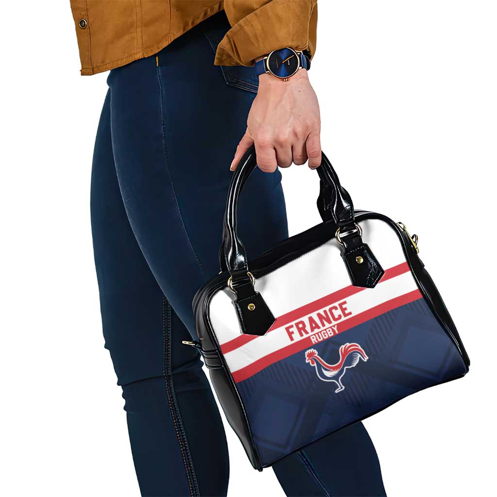 France Rugby Shoulder Handbag Go Les Bleus Simple Style - Wonder Print Shop