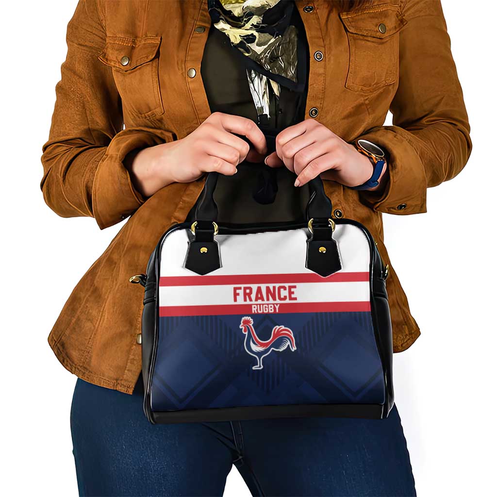 France Rugby Shoulder Handbag Go Les Bleus Simple Style - Wonder Print Shop