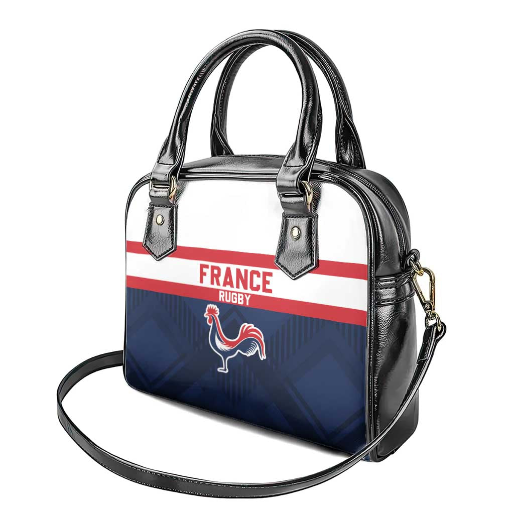 France Rugby Shoulder Handbag Go Les Bleus Simple Style - Wonder Print Shop