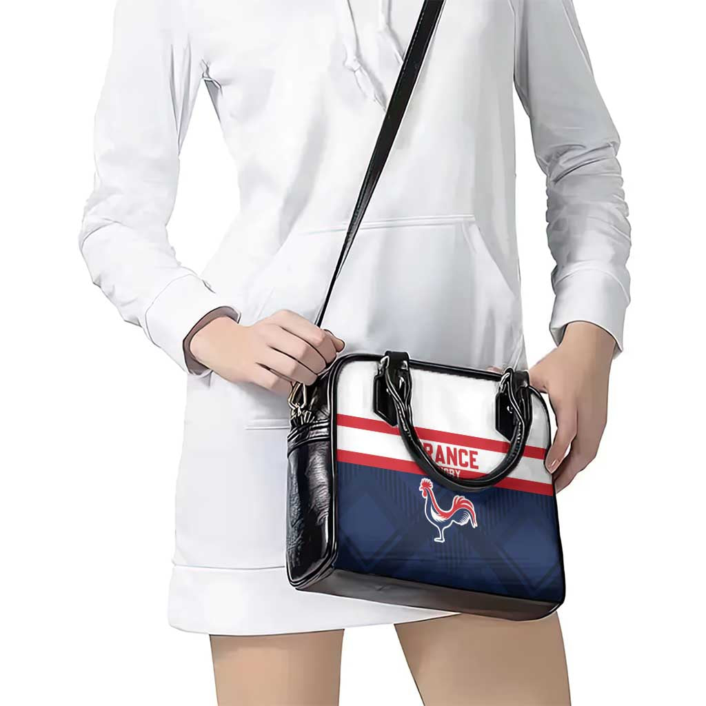 France Rugby Shoulder Handbag Go Les Bleus Simple Style - Wonder Print Shop
