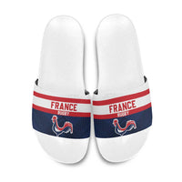 France Rugby Slide Sandals Go Les Bleus Simple Style - Wonder Print Shop