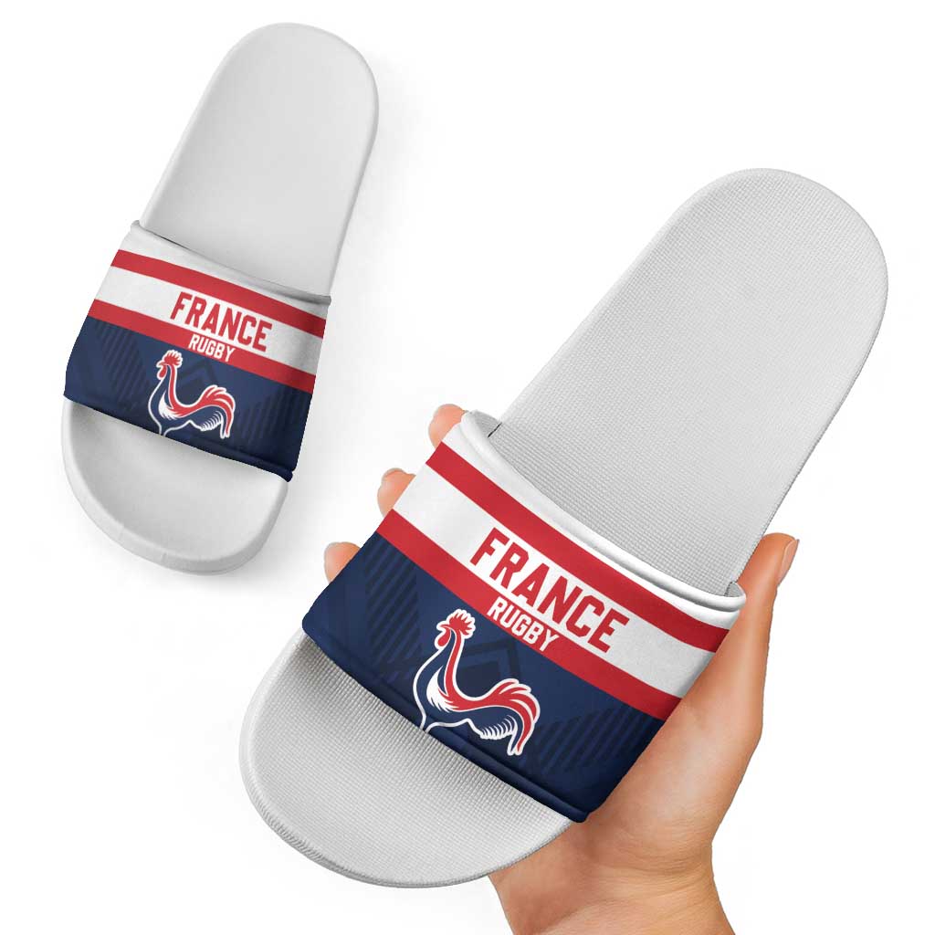 France Rugby Slide Sandals Go Les Bleus Simple Style - Wonder Print Shop