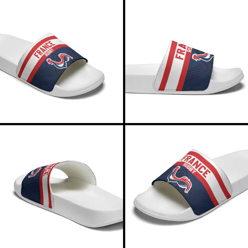 France Rugby Slide Sandals Go Les Bleus Simple Style - Wonder Print Shop