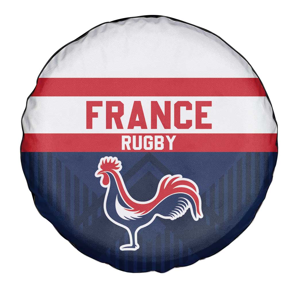 France Rugby Spare Tire Cover Go Les Bleus Simple Style - Wonder Print Shop