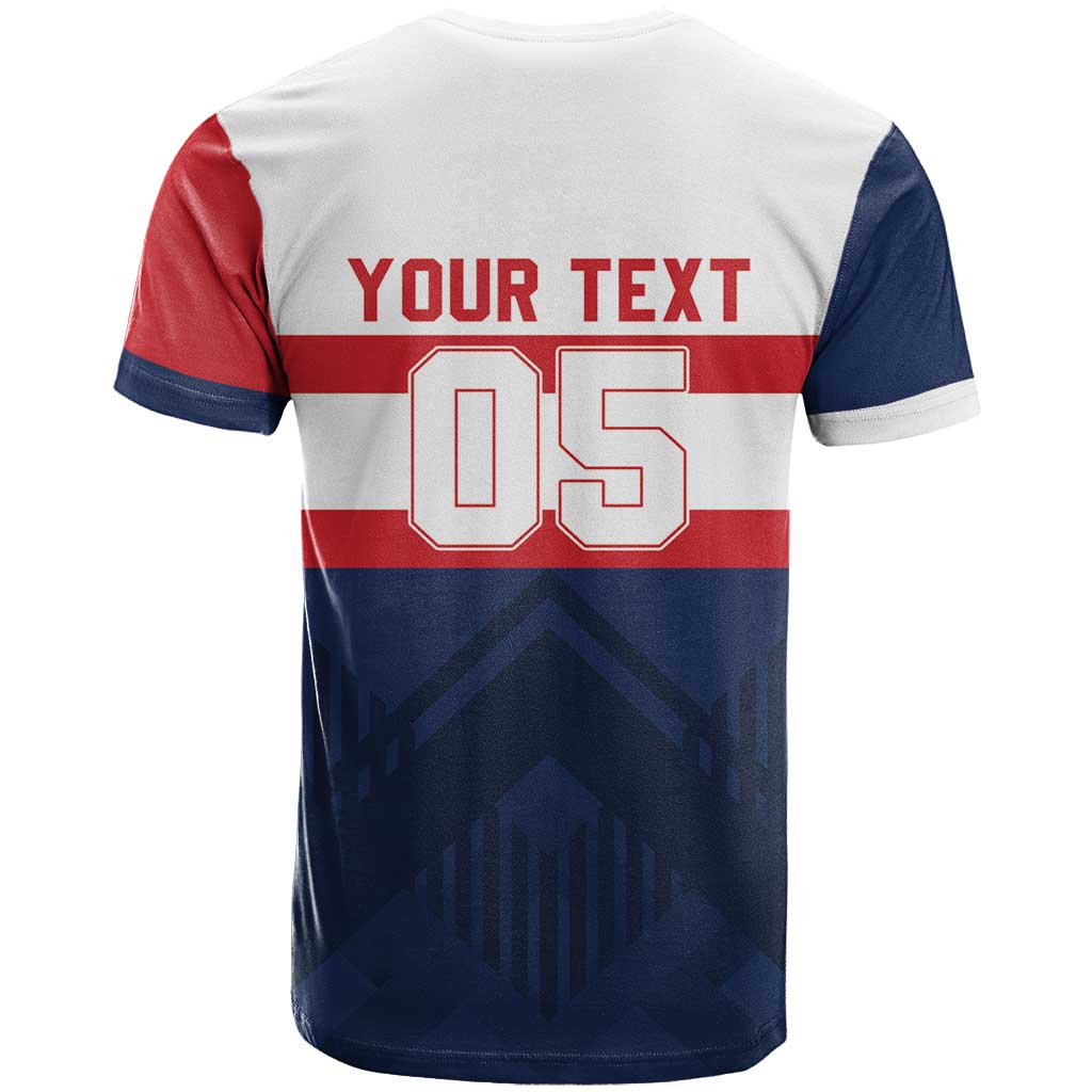 France Rugby Custom T Shirt Go Les Bleus Simple Style - Wonder Print Shop