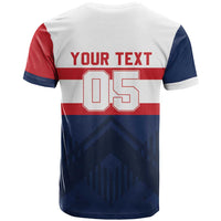 France Rugby Custom T Shirt Go Les Bleus Simple Style - Wonder Print Shop