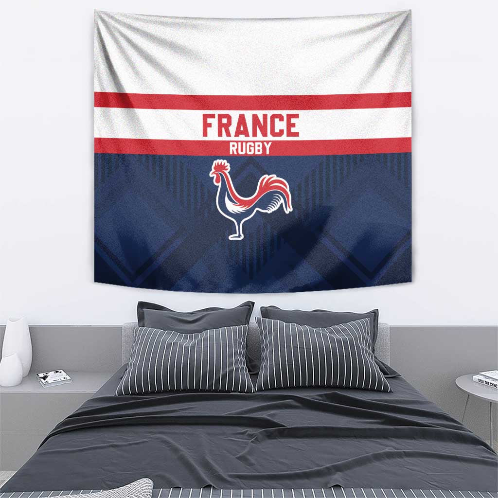 France Rugby Tapestry Go Les Bleus Simple Style - Wonder Print Shop
