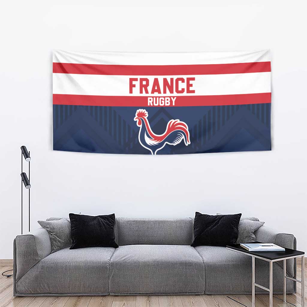 France Rugby Tapestry Go Les Bleus Simple Style - Wonder Print Shop