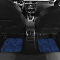 France And New Zealand Rugby Custom Car Mats Les Bleus Rooster With Maori Tiki - Wonder Print Shop