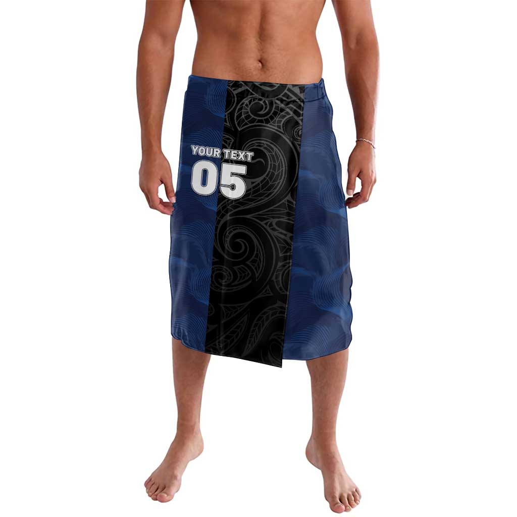 France And New Zealand Rugby Custom Lavalava Les Bleus Rooster With Maori Tiki - Wonder Print Shop