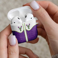 Mardi Gras Crawfish AirPods Case Western Yoke Glitter Style