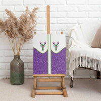 Mardi Gras Crawfish Canvas Wall Art Western Yoke Glitter Style