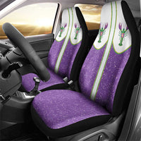 Mardi Gras Crawfish Car Seat Cover Western Yoke Glitter Style