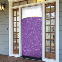 Mardi Gras Crawfish Door Cover Western Yoke Glitter Style