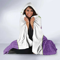 Mardi Gras Crawfish Hooded Blanket Western Yoke Glitter Style