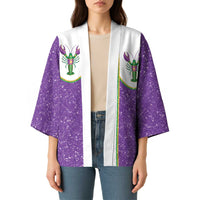 Mardi Gras Crawfish Kimono Western Yoke Glitter Style