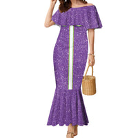 Mardi Gras Crawfish Mermaid Dress Western Yoke Glitter Style
