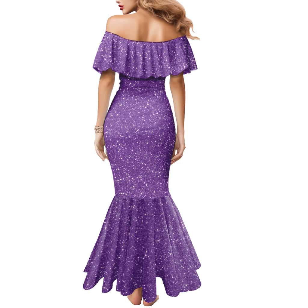 Mardi Gras Crawfish Mermaid Dress Western Yoke Glitter Style