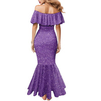 Mardi Gras Crawfish Mermaid Dress Western Yoke Glitter Style