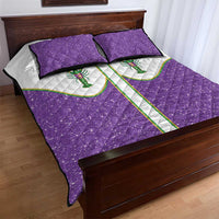 Mardi Gras Crawfish Quilt Bed Set Western Yoke Glitter Style