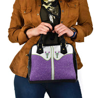 Mardi Gras Crawfish Shoulder Handbag Western Yoke Glitter Style