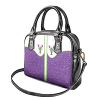 Mardi Gras Crawfish Shoulder Handbag Western Yoke Glitter Style