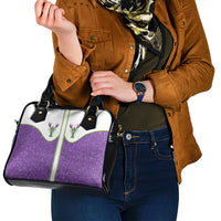 Mardi Gras Crawfish Shoulder Handbag Western Yoke Glitter Style