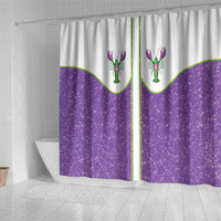 Mardi Gras Crawfish Shower Curtain Western Yoke Glitter Style