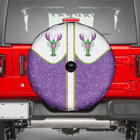 Mardi Gras Crawfish Spare Tire Cover Western Yoke Glitter Style