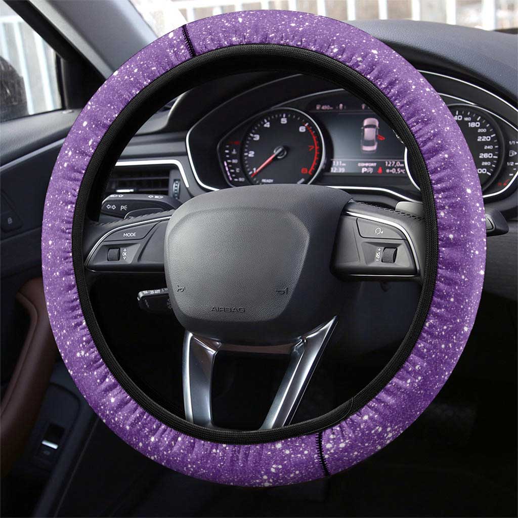 Mardi Gras Crawfish Steering Wheel Cover Western Yoke Glitter Style