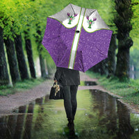 Mardi Gras Crawfish Umbrella Western Yoke Glitter Style
