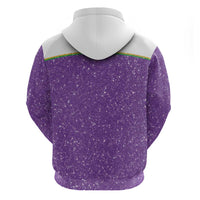 Mardi Gras Crawfish Zip Hoodie Western Yoke Glitter Style
