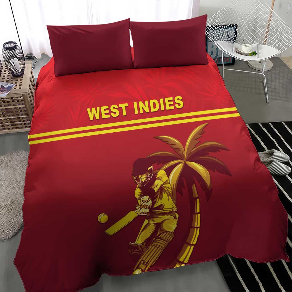 West Indies Cricket Bedding Set Vintage Style