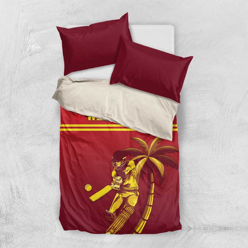West Indies Cricket Bedding Set Vintage Style