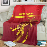West Indies Cricket Blanket Vintage Style