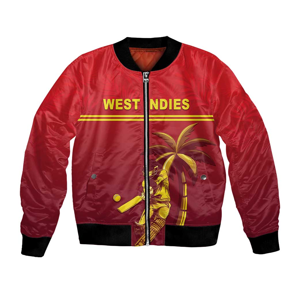 Custom West Indies Cricket Bomber Jacket Vintage Style
