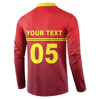 Custom West Indies Cricket Button Sweatshirt Vintage Style