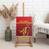 West Indies Cricket Canvas Wall Art Vintage Style