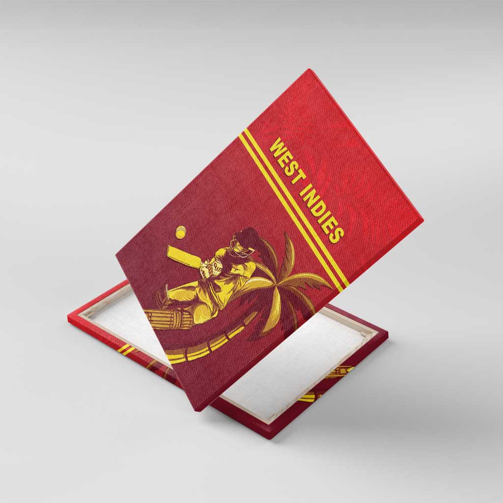 West Indies Cricket Canvas Wall Art Vintage Style
