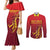 Custom West Indies Cricket Couples Matching Mermaid Dress and Long Sleeve Button Shirt Vintage Style