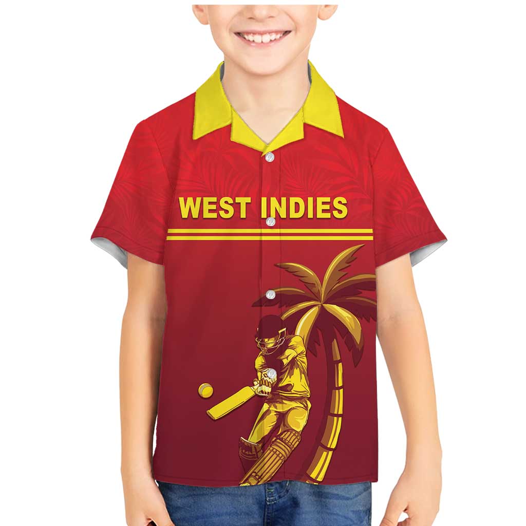Custom West Indies Cricket Family Matching Mermaid Dress and Hawaiian Shirt Vintage Style
